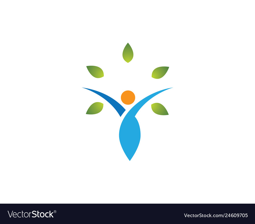 Human health symbol Royalty Free Vector Image - VectorStock