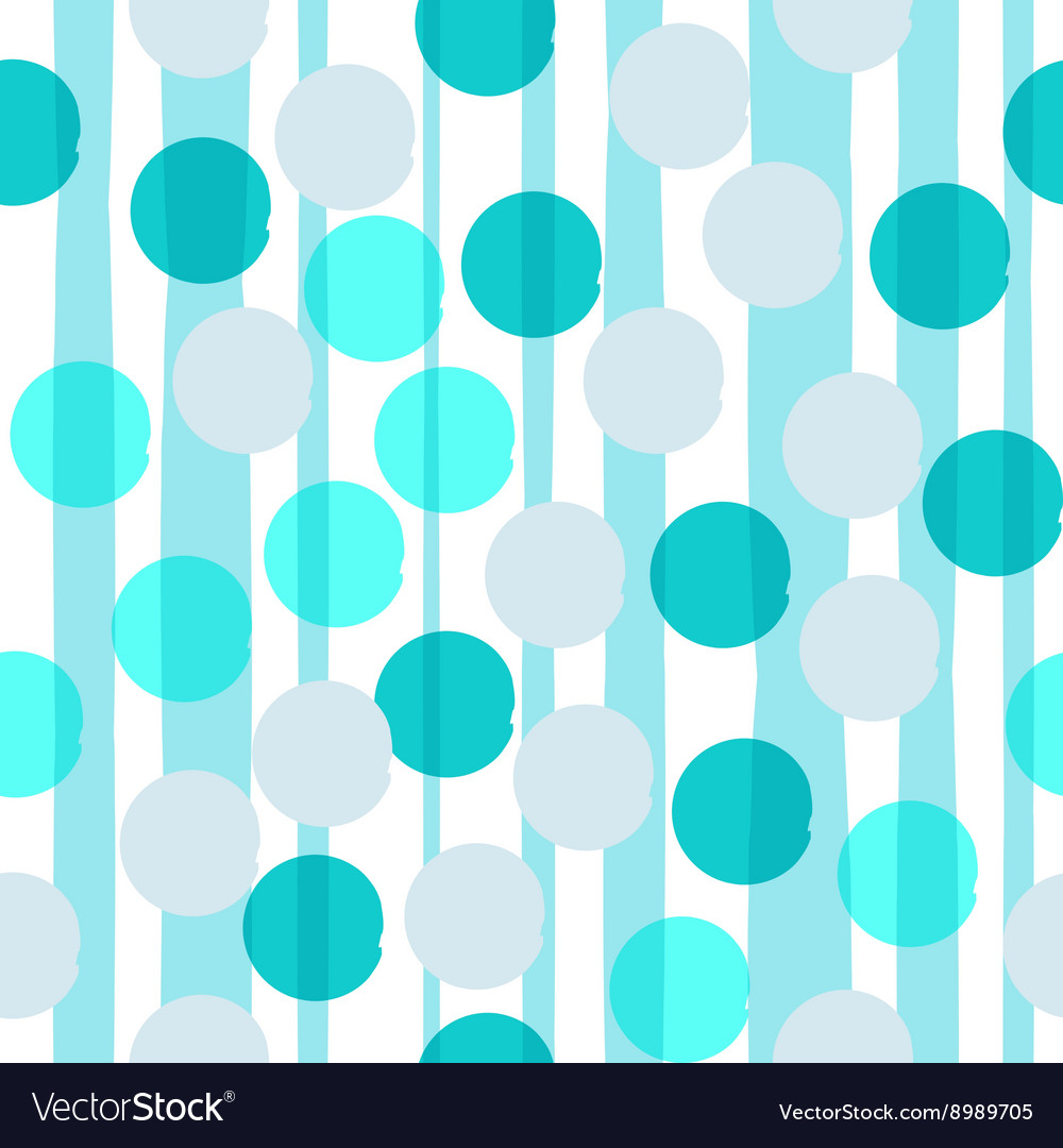 Seamless universal pattern polka dots circles