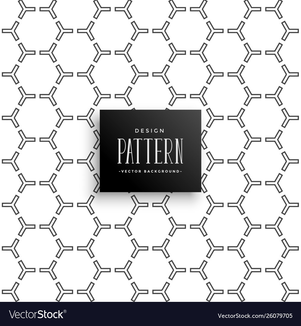 Stylish hexagonal pattern design background