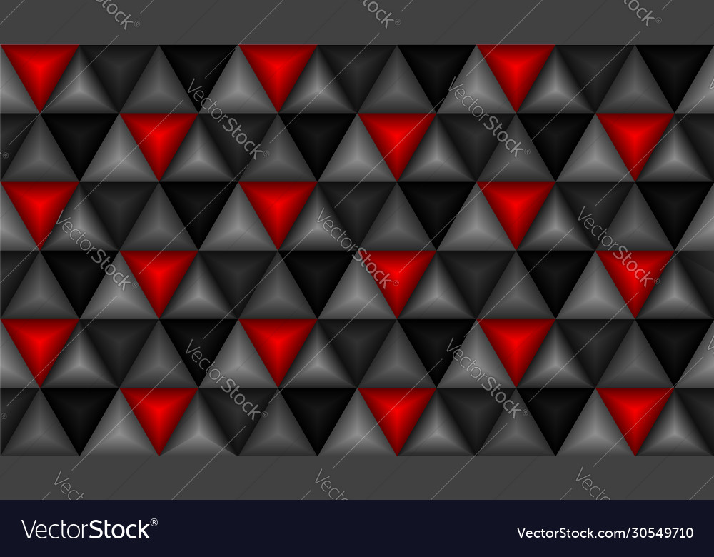 3d triangles background in gradient color paper vector image 3d triangles background in gradient color paper