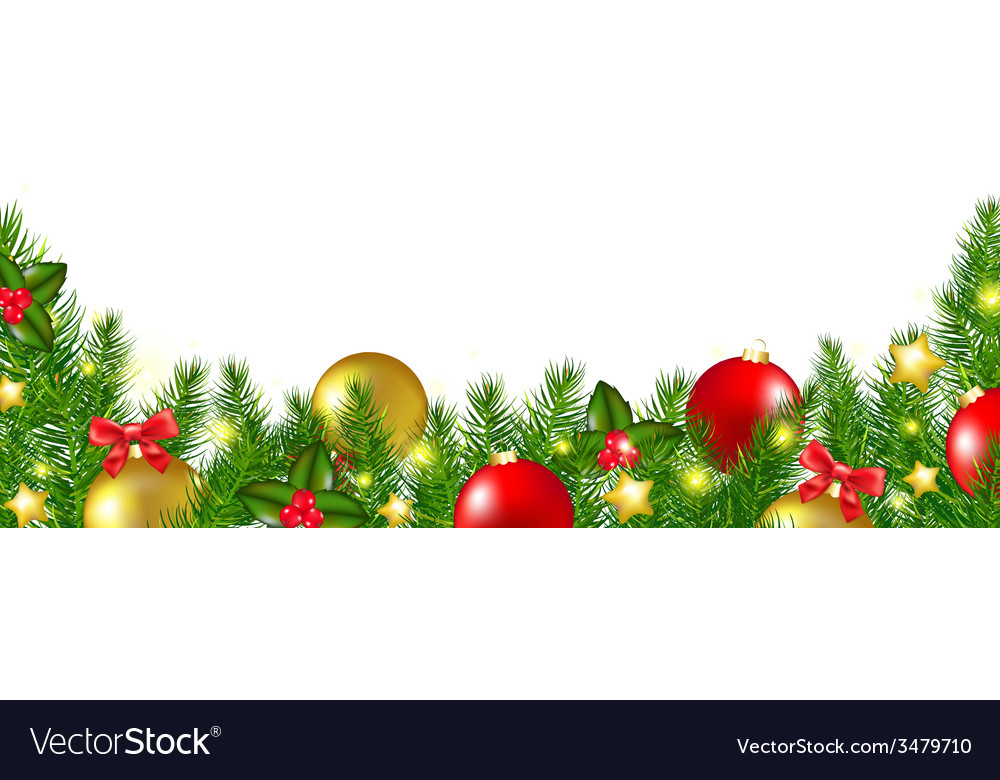 Christmas Holly Border, Christmas Holly Stock Illustration - Download