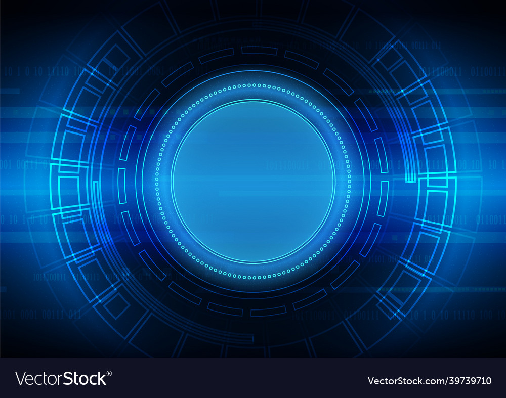 Circuit technology background with hi-tech digital vector image Circuit technology background with hi-tech digital