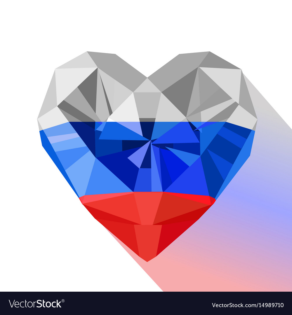 I love russia Royalty Free Vector Image - VectorStock