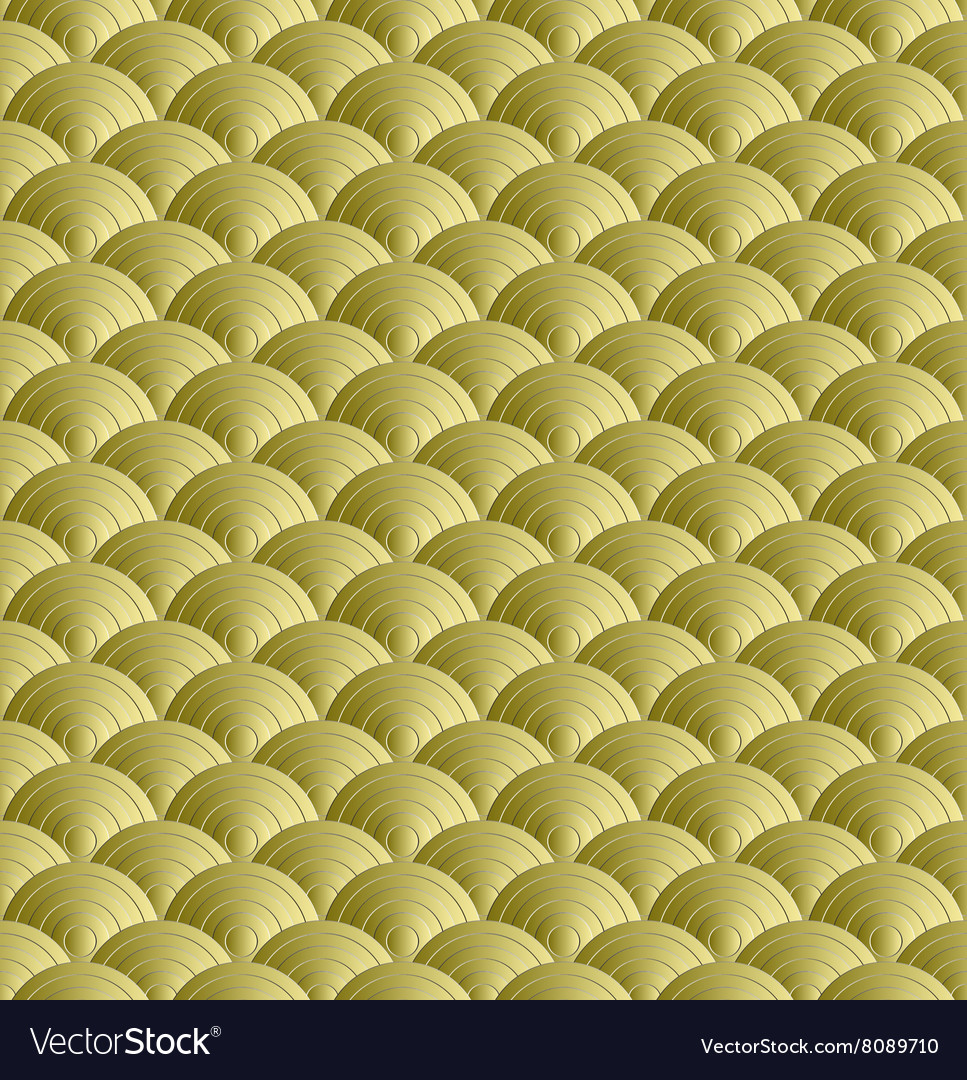 Golden Wave Pattern Background