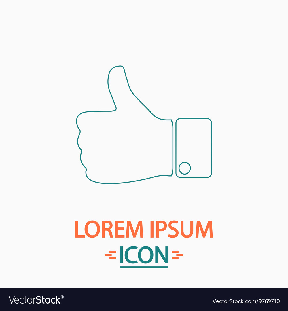 Like computer symbol