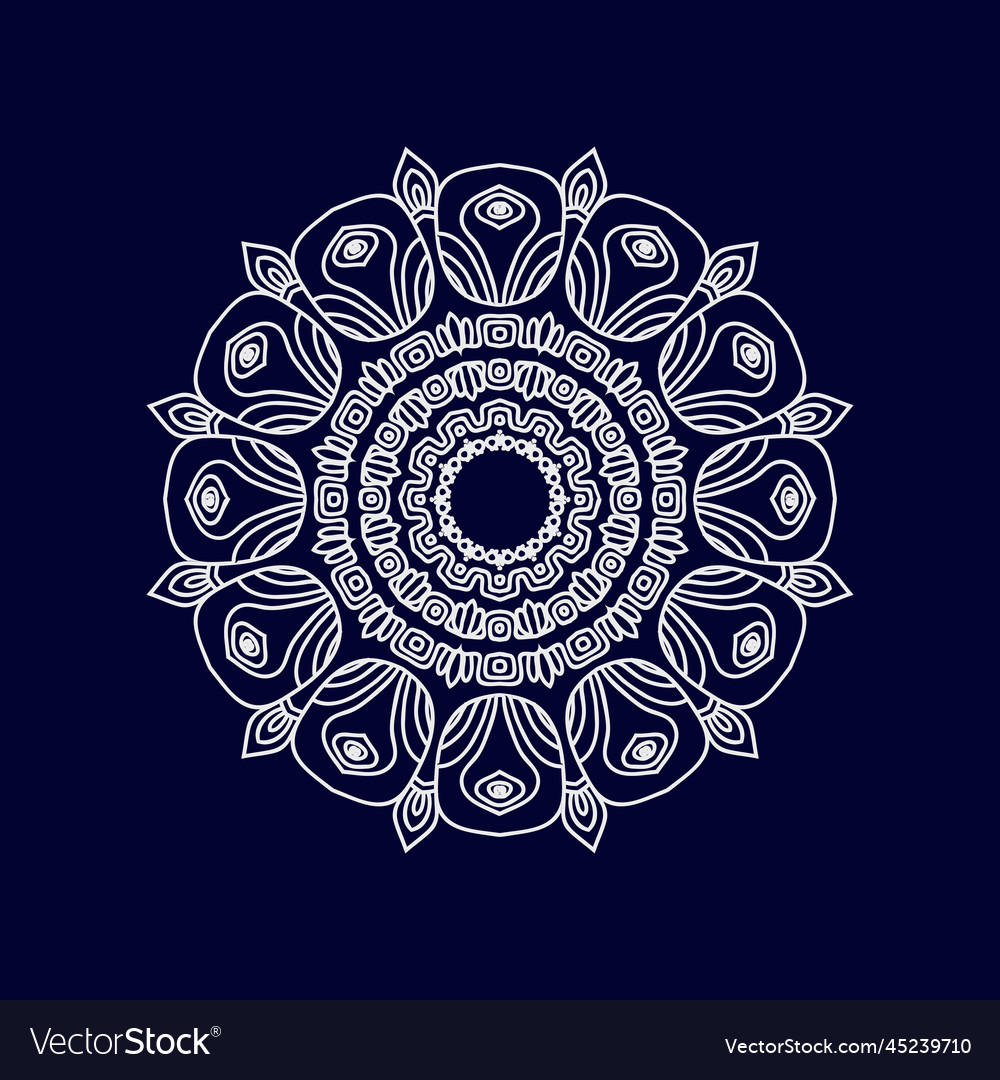 Mandala pattern design background