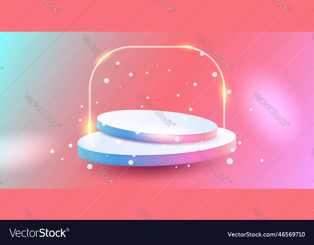 Product presentation icon in flat style mockup Vector Image