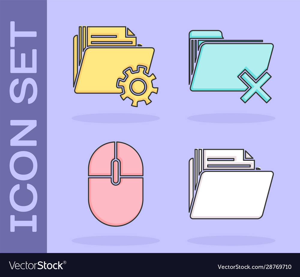 Set document folder settings with gears