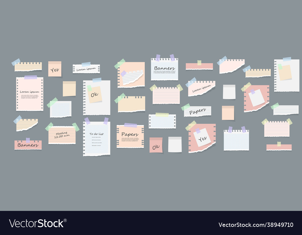 Sticky Notes & Paper Collection