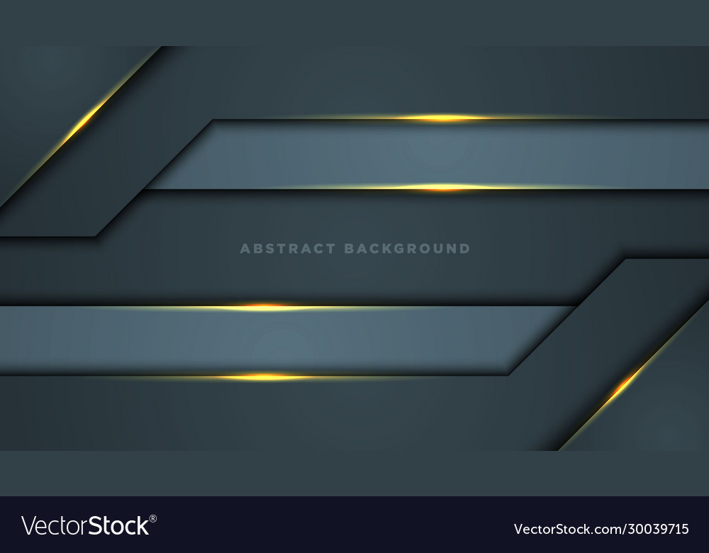 Dark abstract background with black overlap vector image Dark abstract background with black overlap