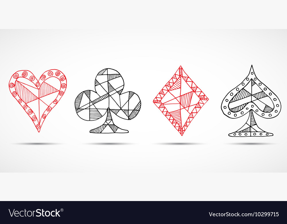 Playing Cards Drawing