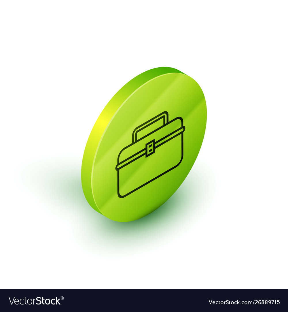 Isometric line case or box container for wobbler Vector Image Isometric line case or box container for wobbler