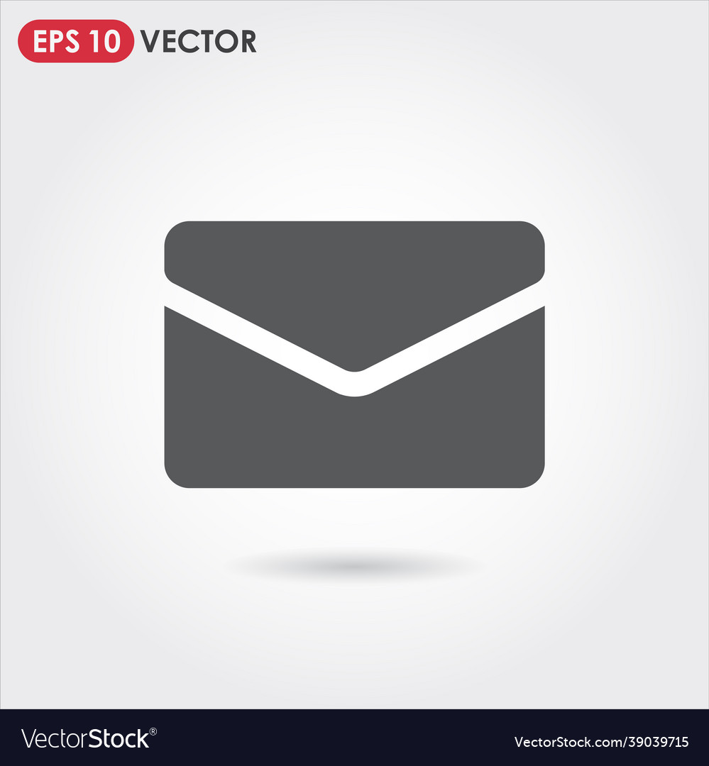 Mail Hülle ui Web-Taste Symbol vector image Mail Hülle ui Web-Taste Symbol