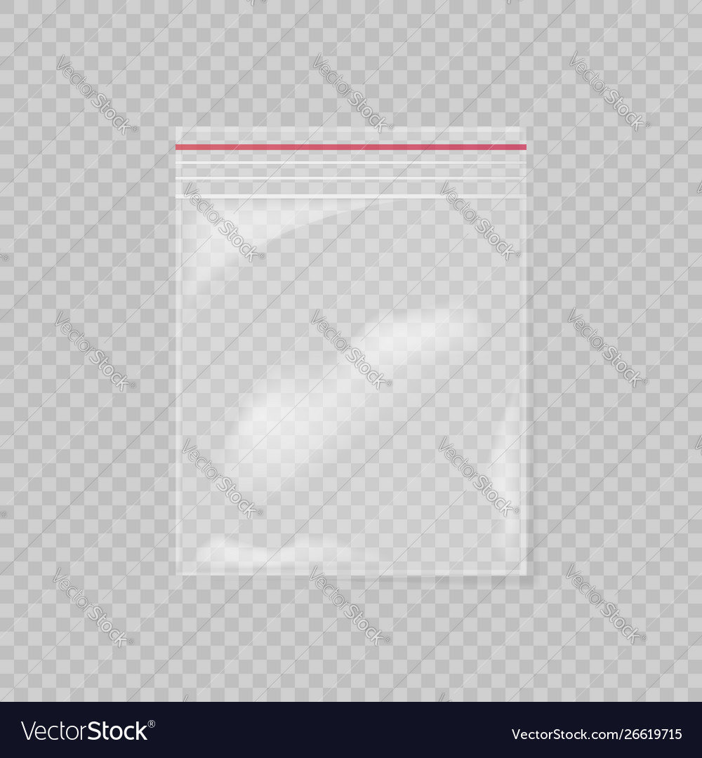 Download Plastic Bag Isolated On Transparent Background Vector Image