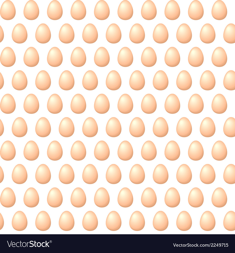 Seamless pattern with eggs