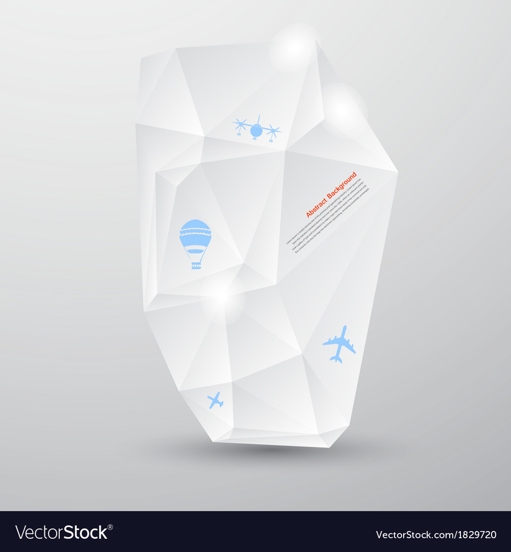Abstract background polygonal pattern