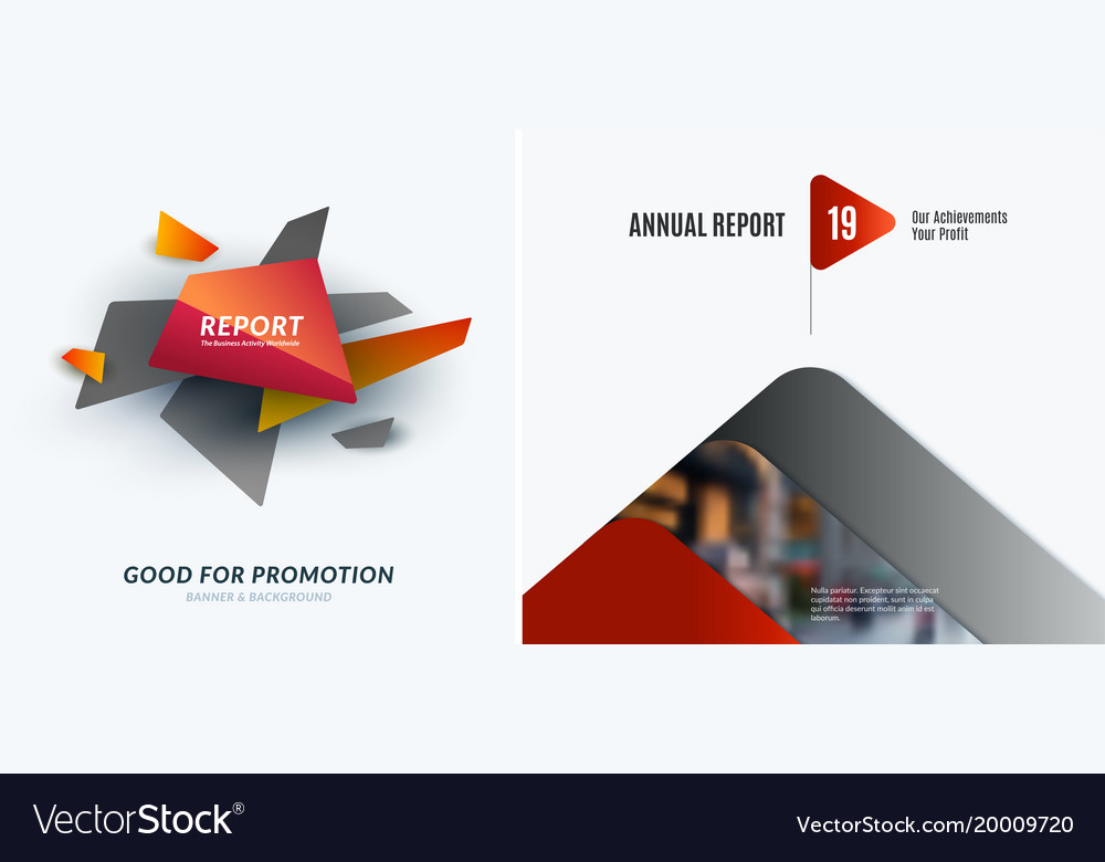 Abstract design elements for graphic layout