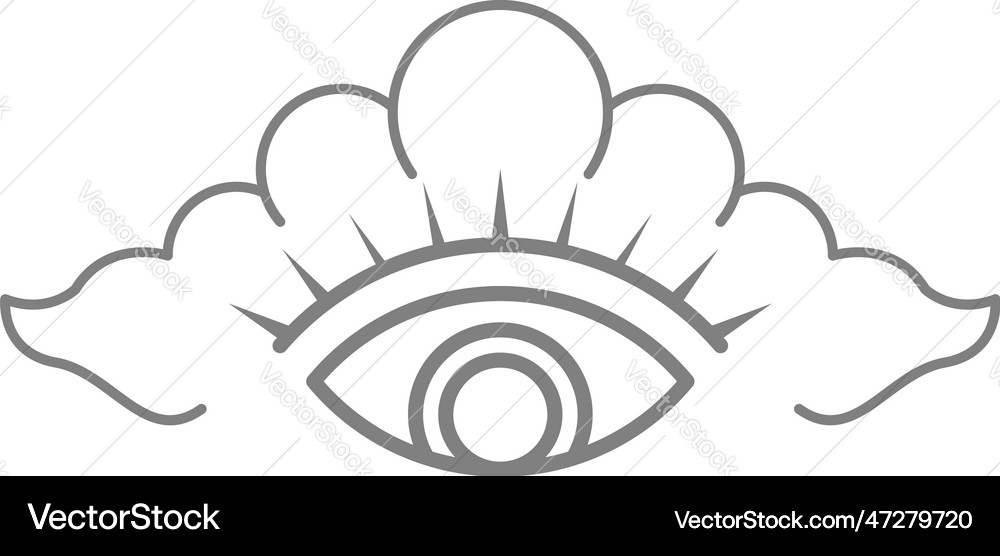 Cloud logo icon design Royalty Free Vector Image