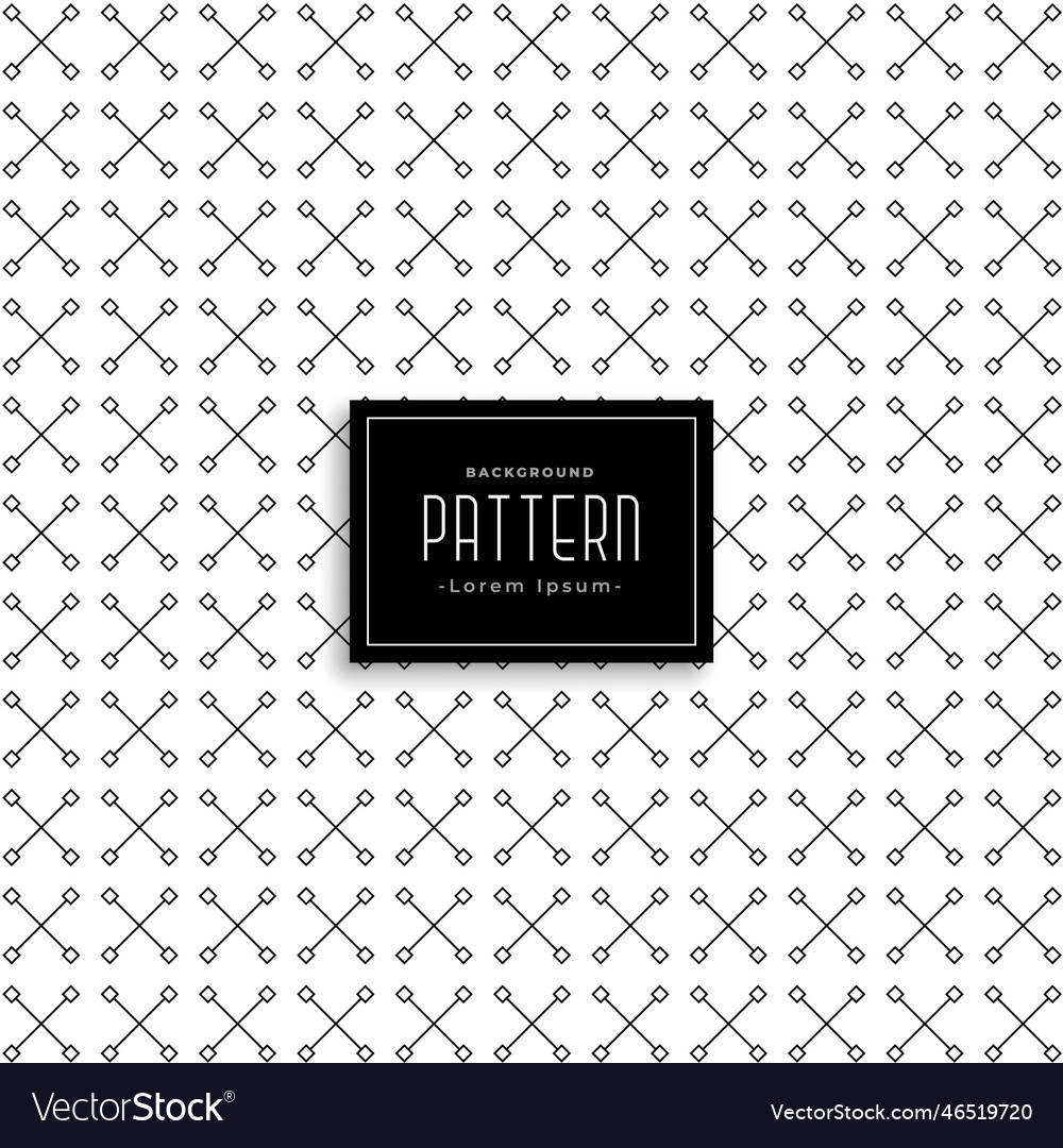 Cross abstract pattern design