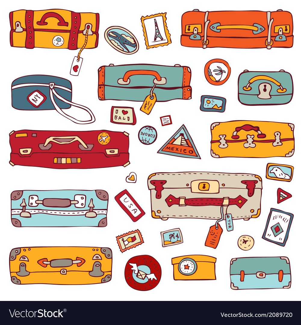 Retro Suitcases Collection
