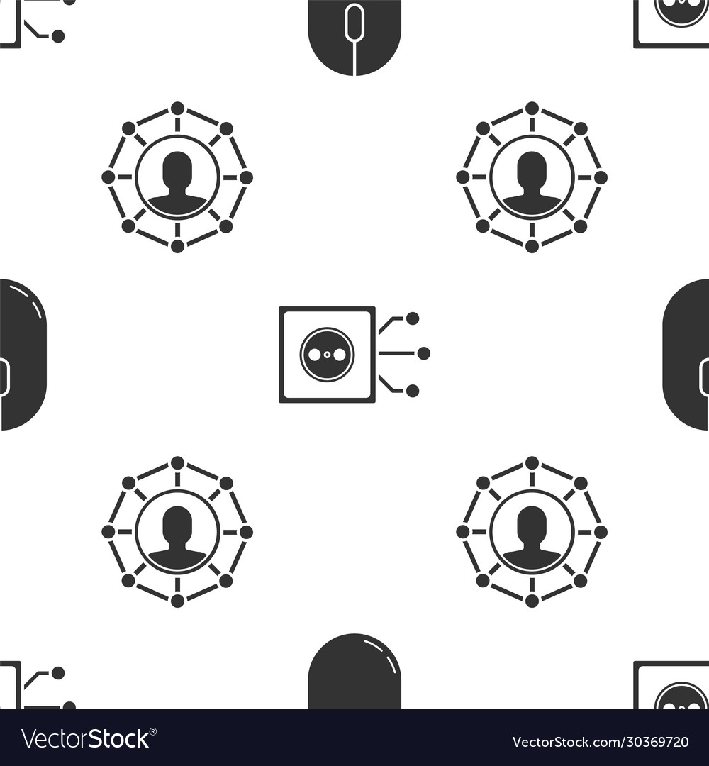 Set computer mouse remote control and project