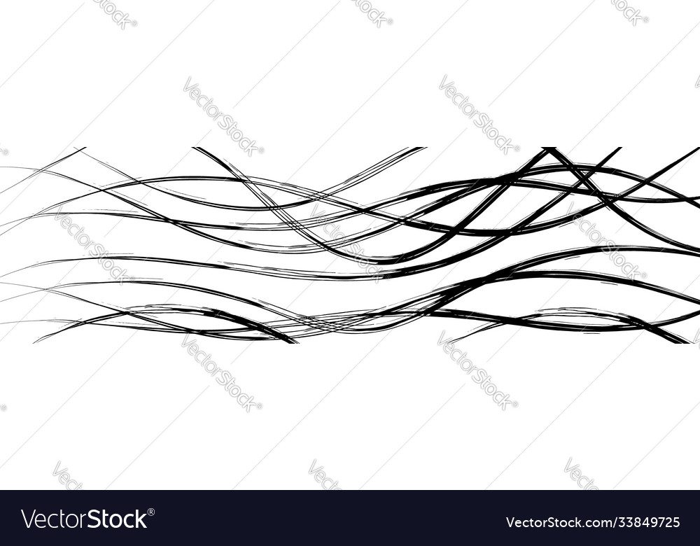 Abstract background wavy intertwining lines