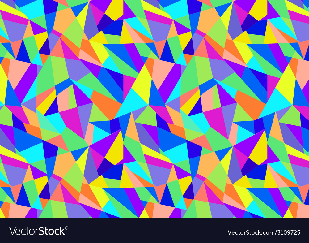 Abstract geometric colorful pattern background Vector Image