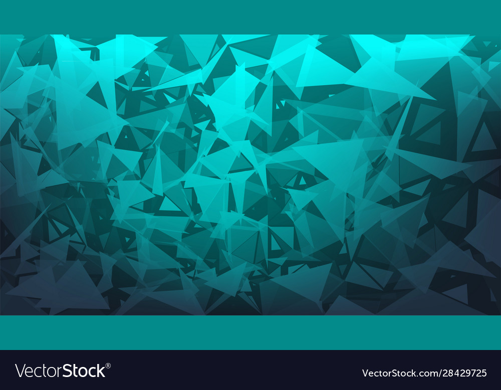 Abstract triangle pattern on gradient background vector image Abstract triangle pattern on gradient background