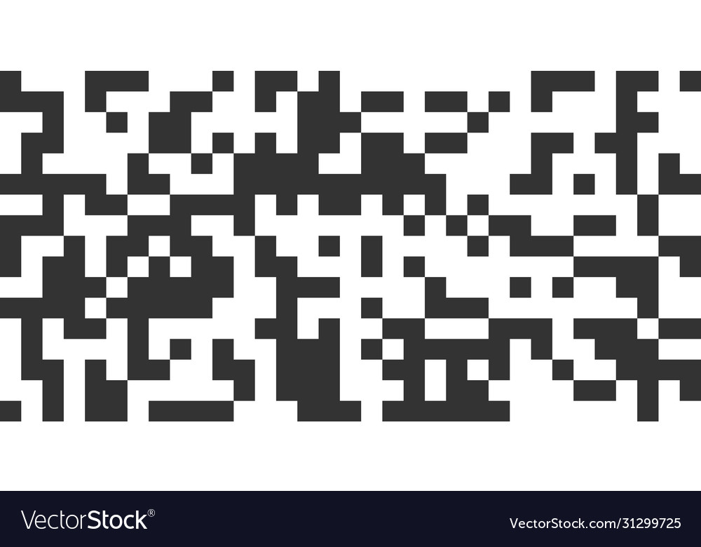 Seamless pattern simulated qr code for background