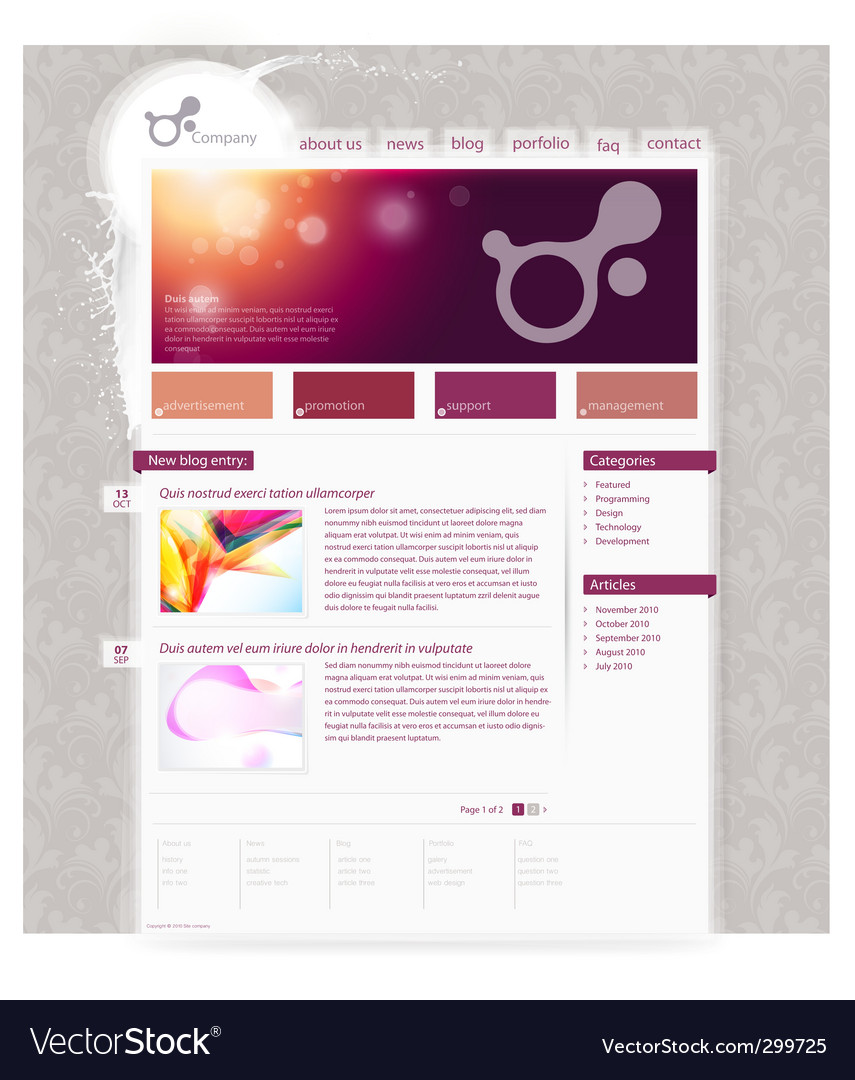 Website Background