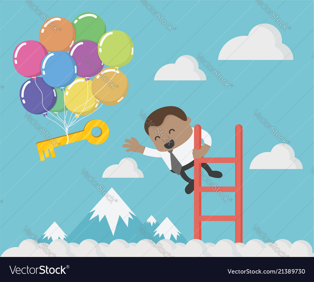 Businessman Holding Key - Success Concept