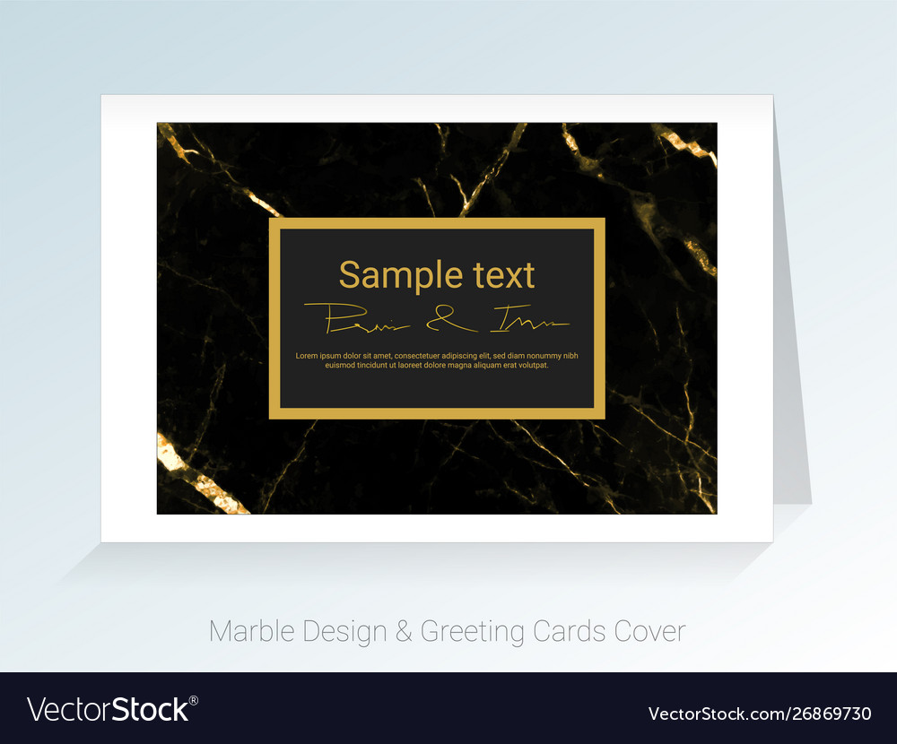 Marble greeting cards and cover background