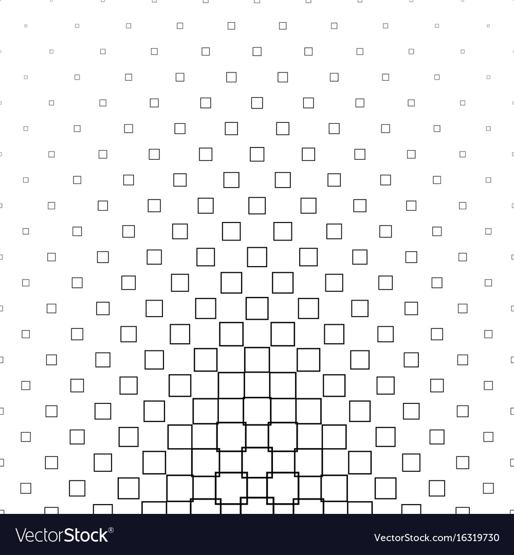 Monochrome square pattern - background
