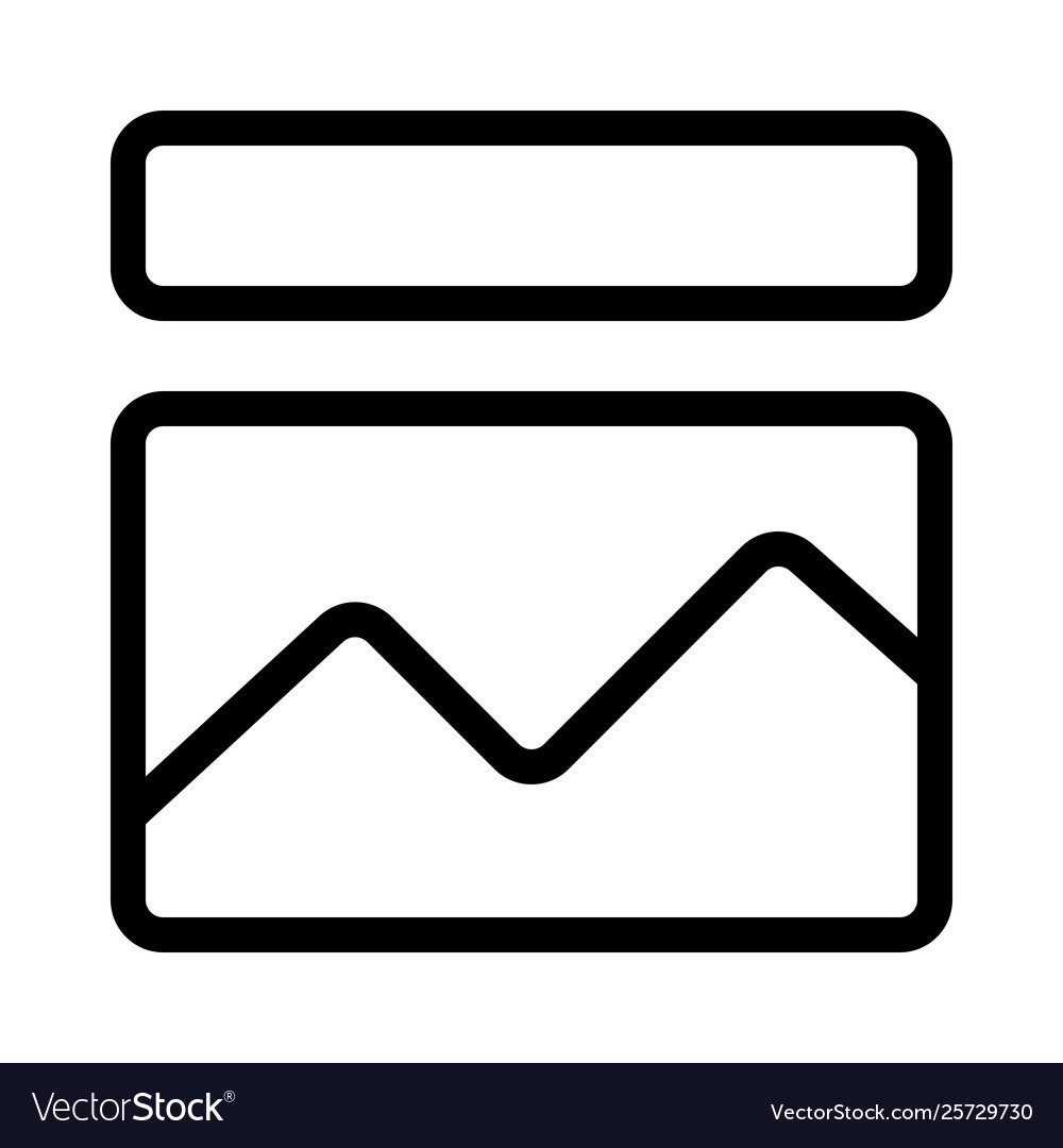 Page with header and an image layout