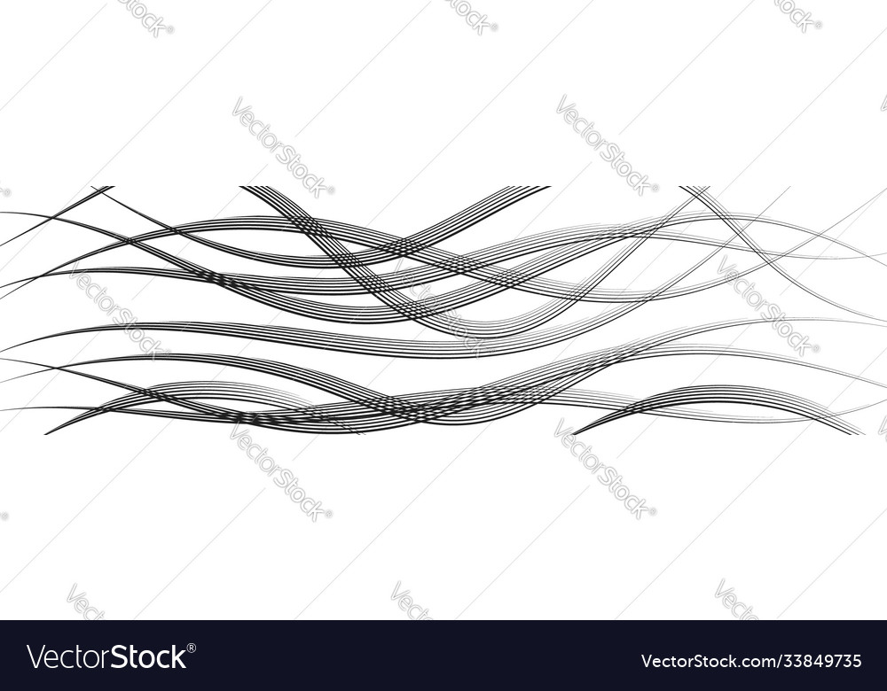 Abstract background wavy intertwining lines