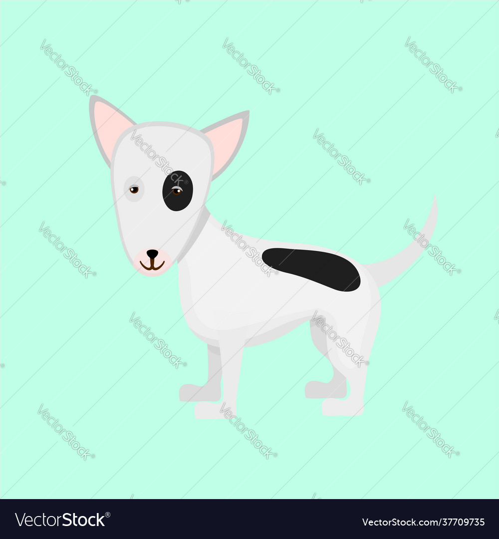 Dog breed cartoon funny puppy