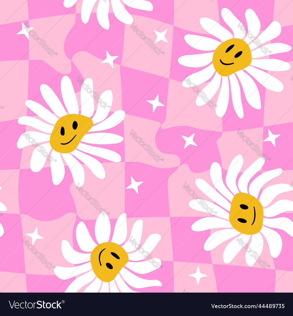 Groovy Daisy Pattern