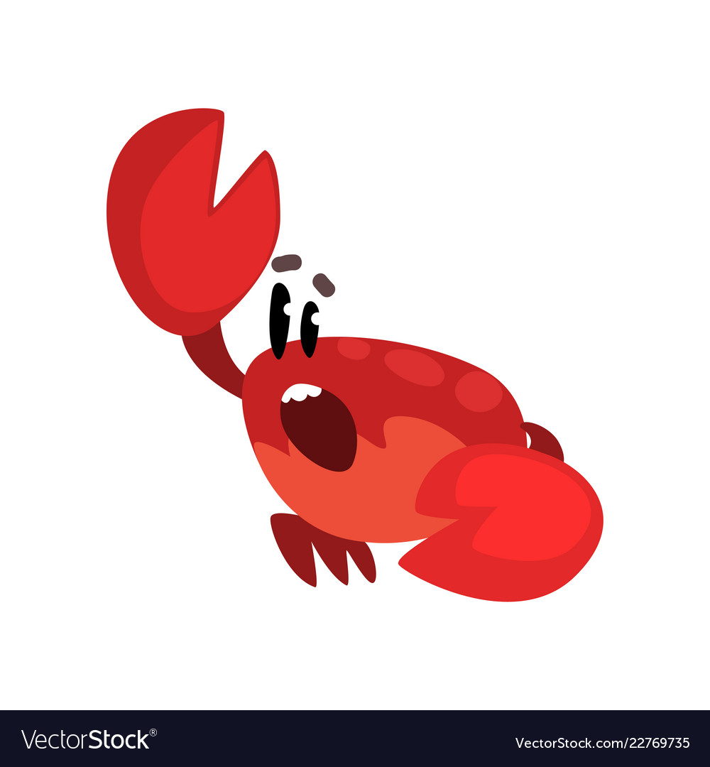Shouting Crab - Cute Sea Creature