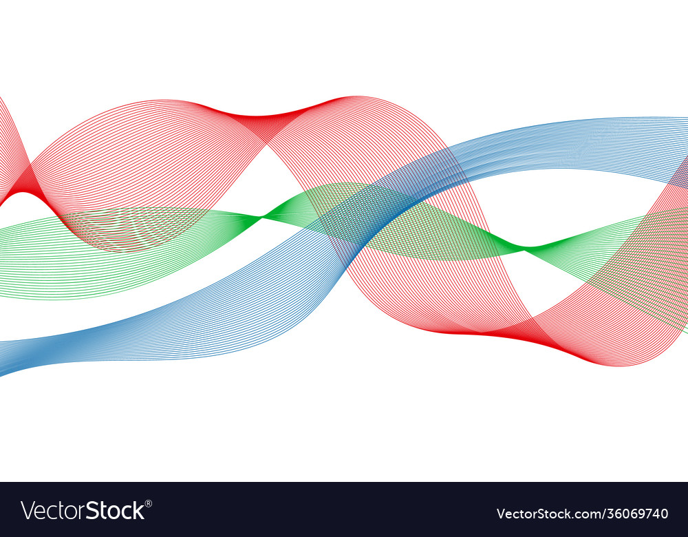 Abstract backdrop with colorful wave gradient vector image Abstract backdrop with colorful wave gradient