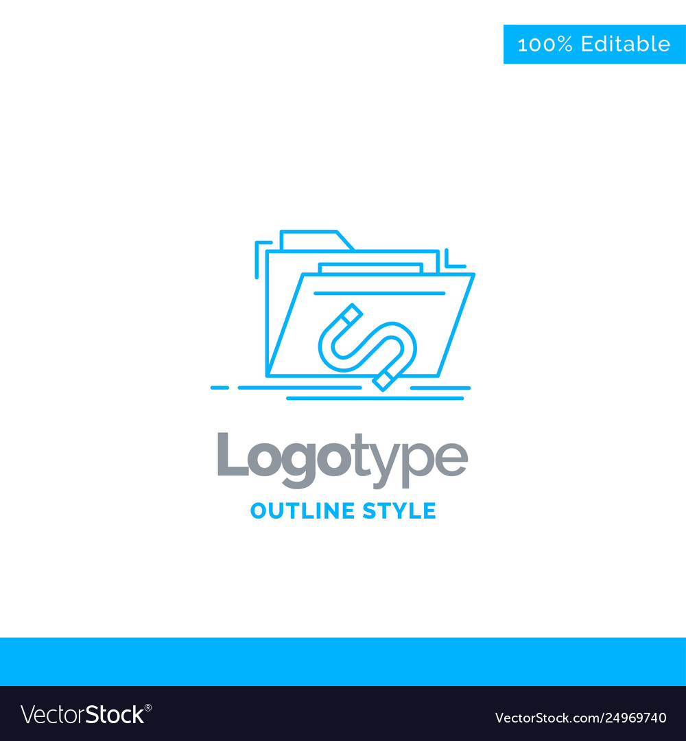 Blue logo design for backdoor exploit file