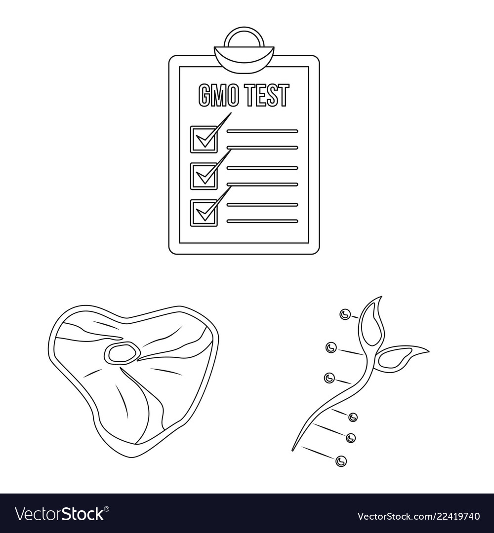 Isolated object of and icon set ve vector image Isolated object of and icon set ve
