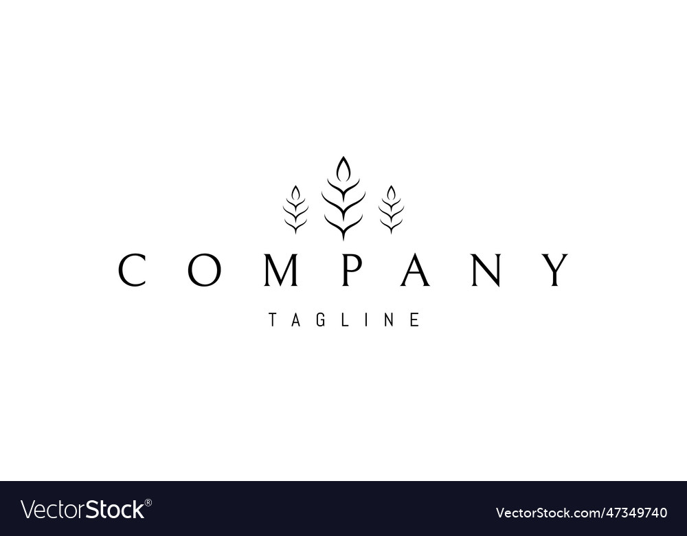 Logo on which an abstract image of three