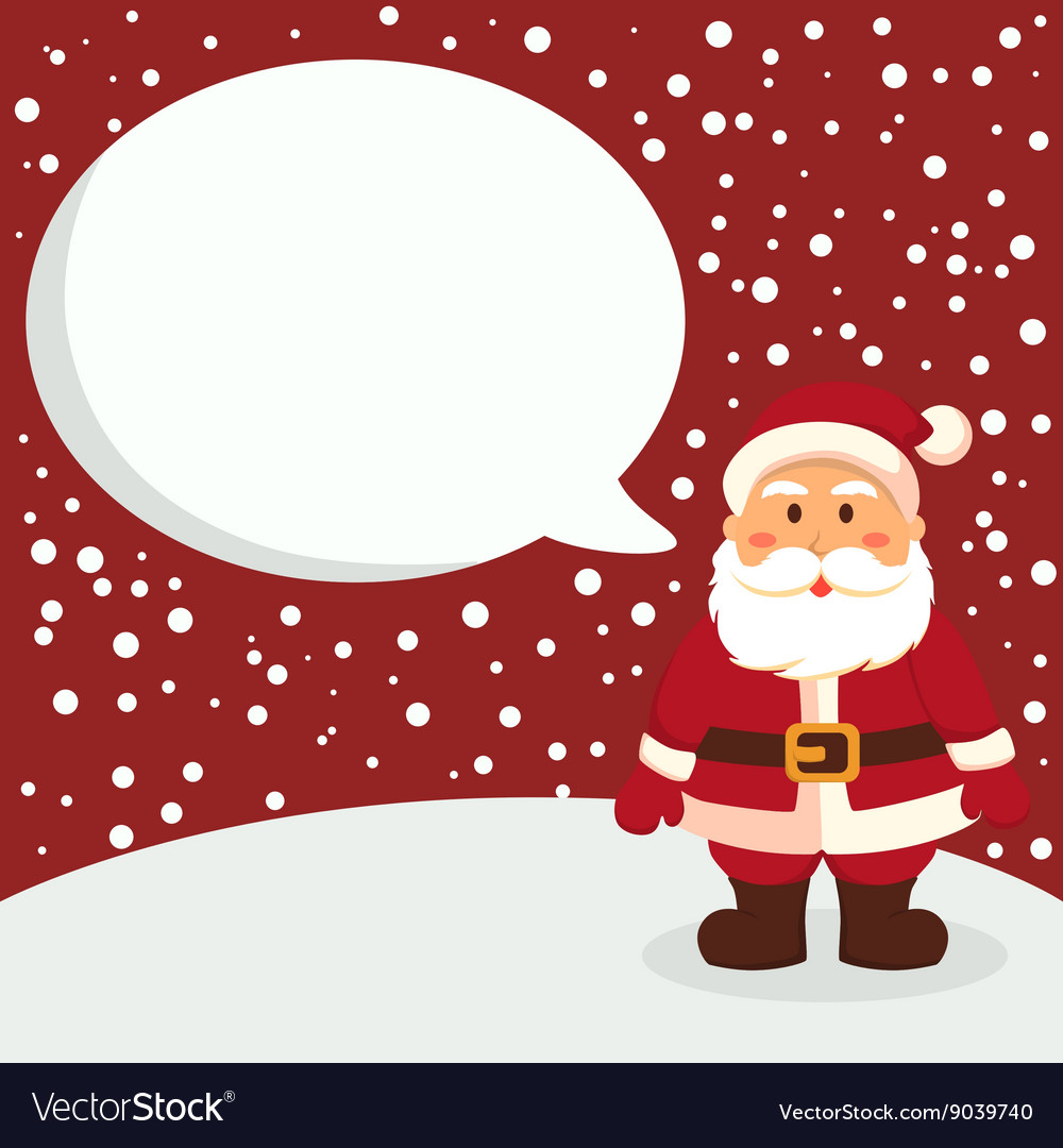 Santa Red Notes Royalty Free Vector Image - VectorStock