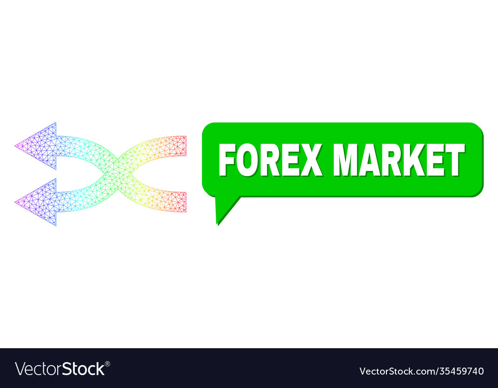 Spectral net gradient shuffle arrows left icon vector image Spectral net gradient shuffle arrows left icon