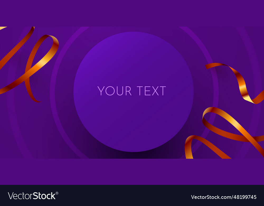 Abstract round frame geometric background