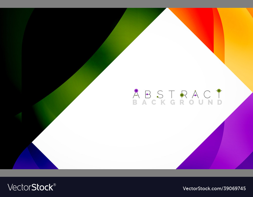Minimal background abstract square shape vector image Minimal background abstract square shape