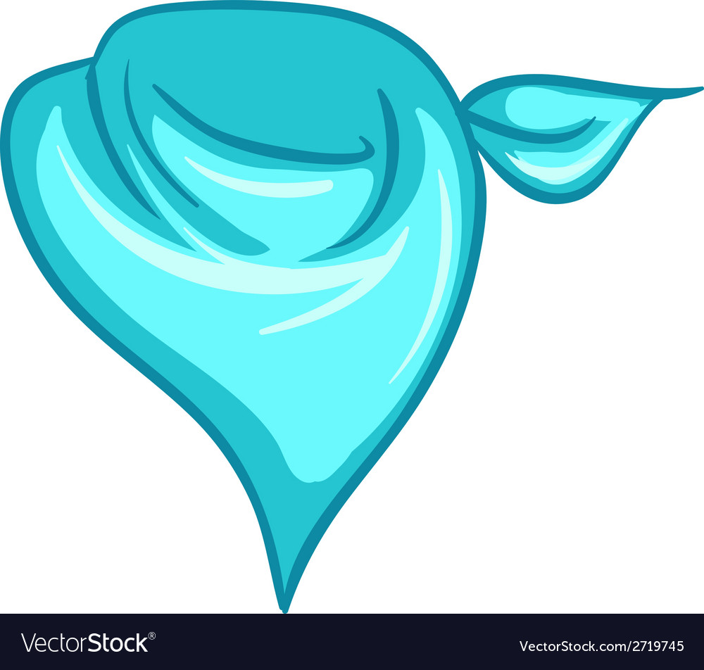 Scarf Royalty Free Vector Image Vectorstock 