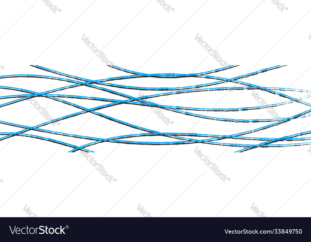 Abstract background wavy intertwining lines