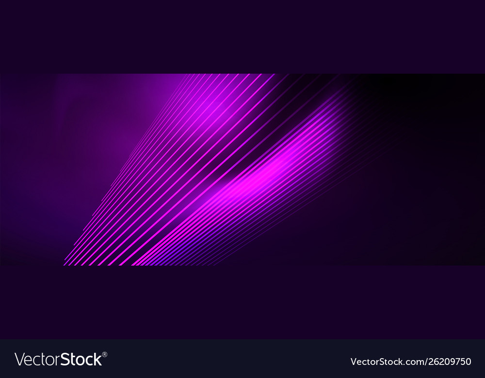 Color light with lines outer space background Vector Image Color light with lines outer space background