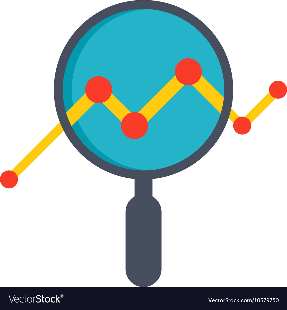 Data analysis concept Royalty Free Vector Image